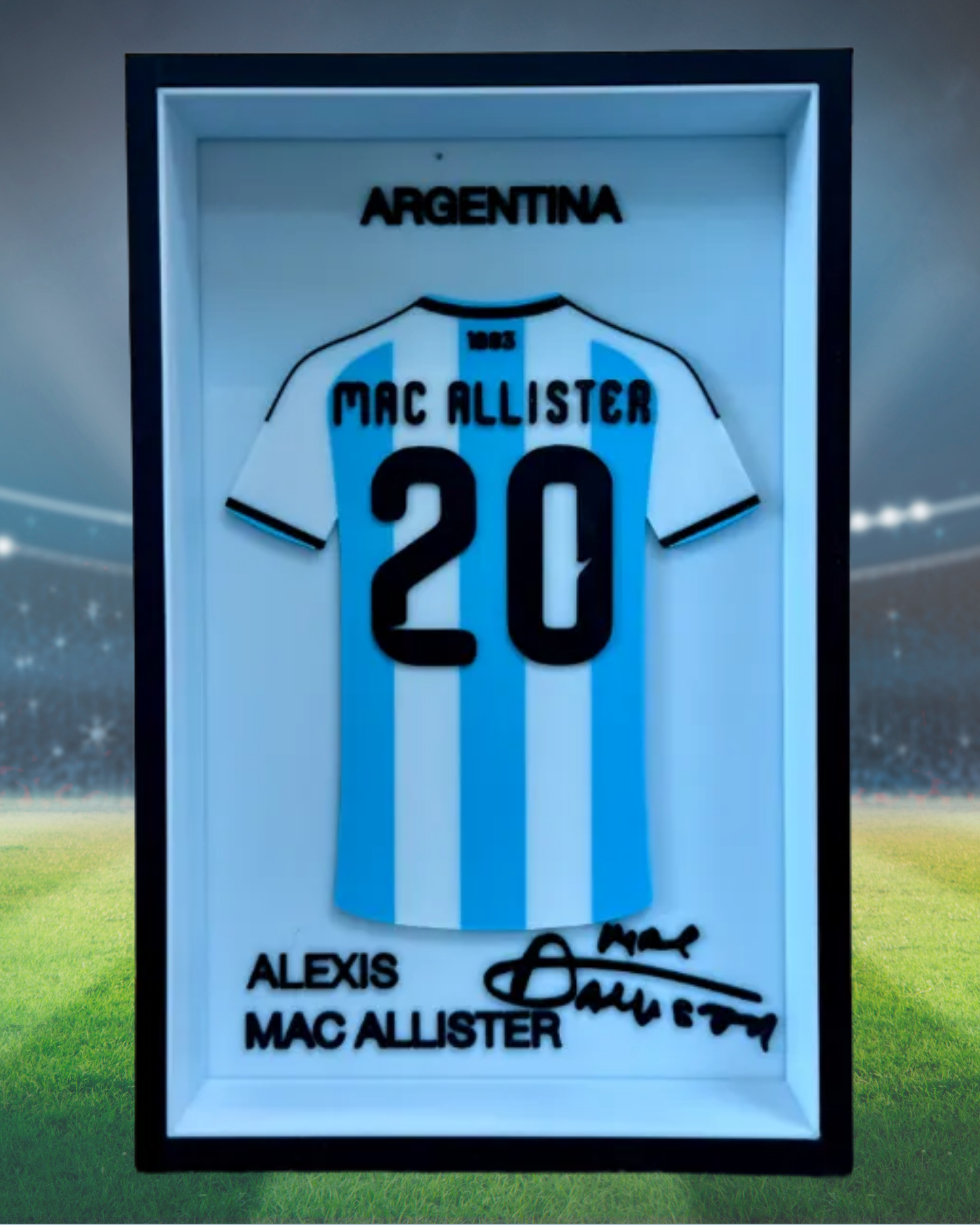 CUADROS CAMISETAS SELECCIÓN ARGENTINA