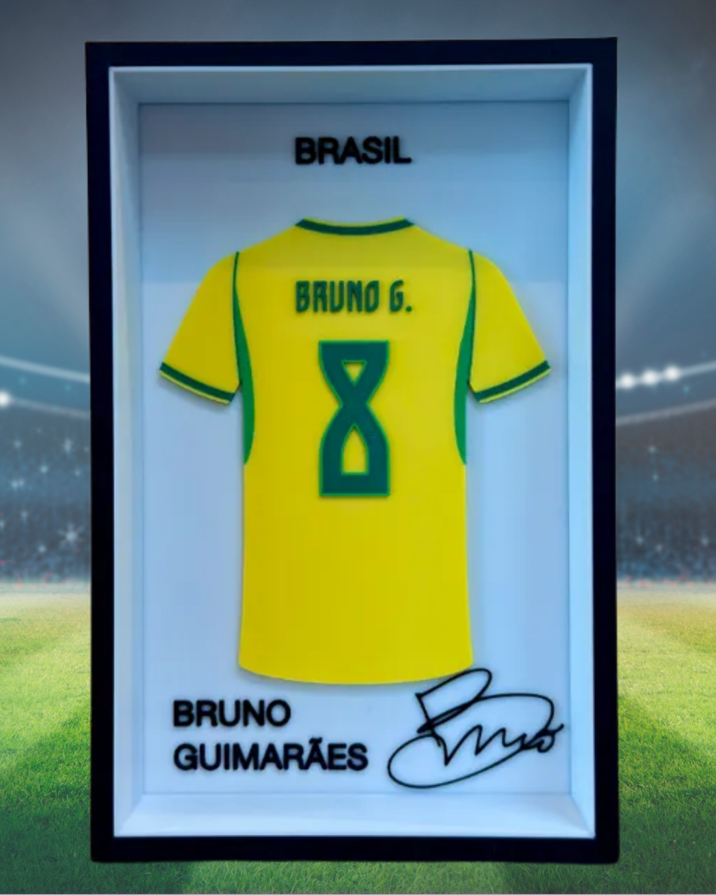 CUADROS CAMISETAS SELECCIÓN BRAZIL
