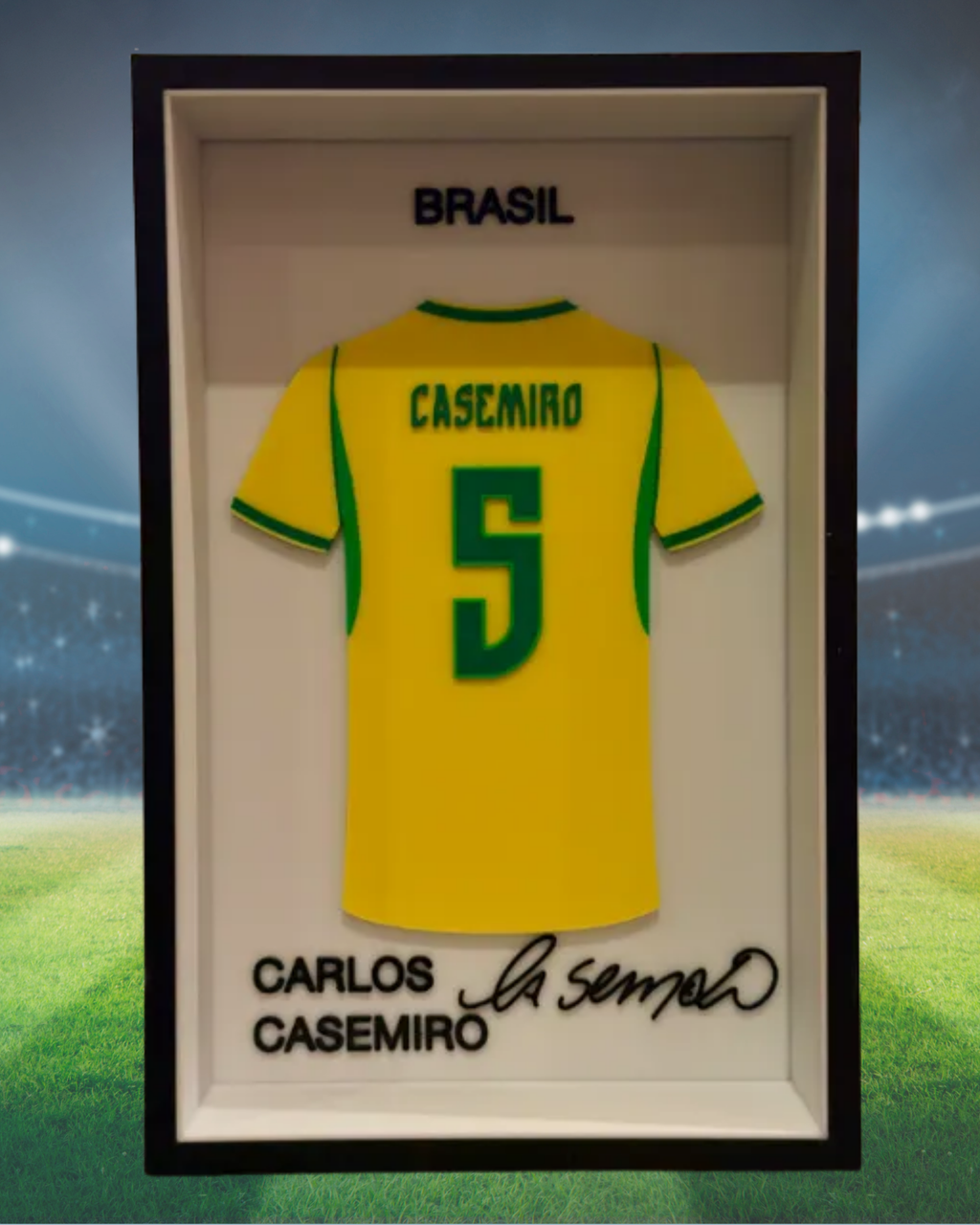 CUADROS CAMISETAS SELECCIÓN BRAZIL