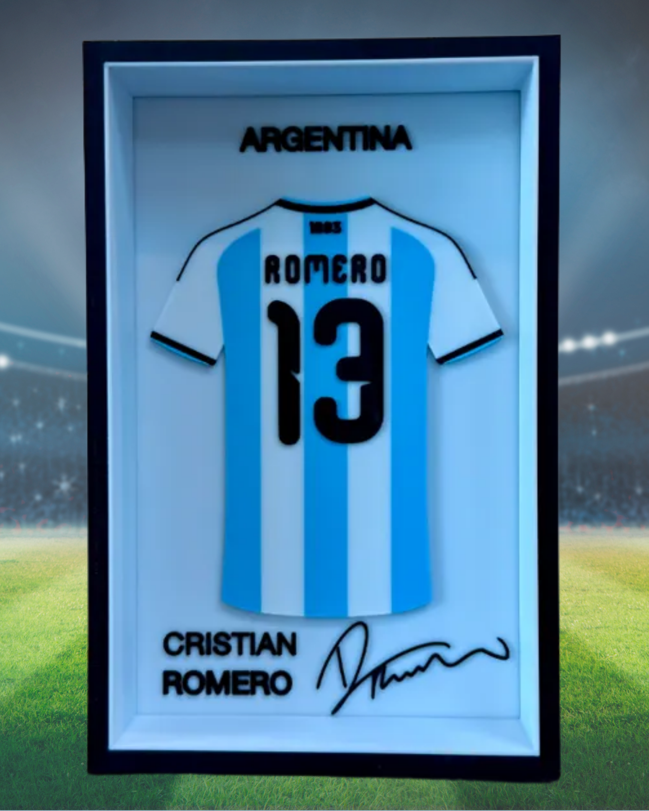CUADROS CAMISETAS SELECCIÓN ARGENTINA