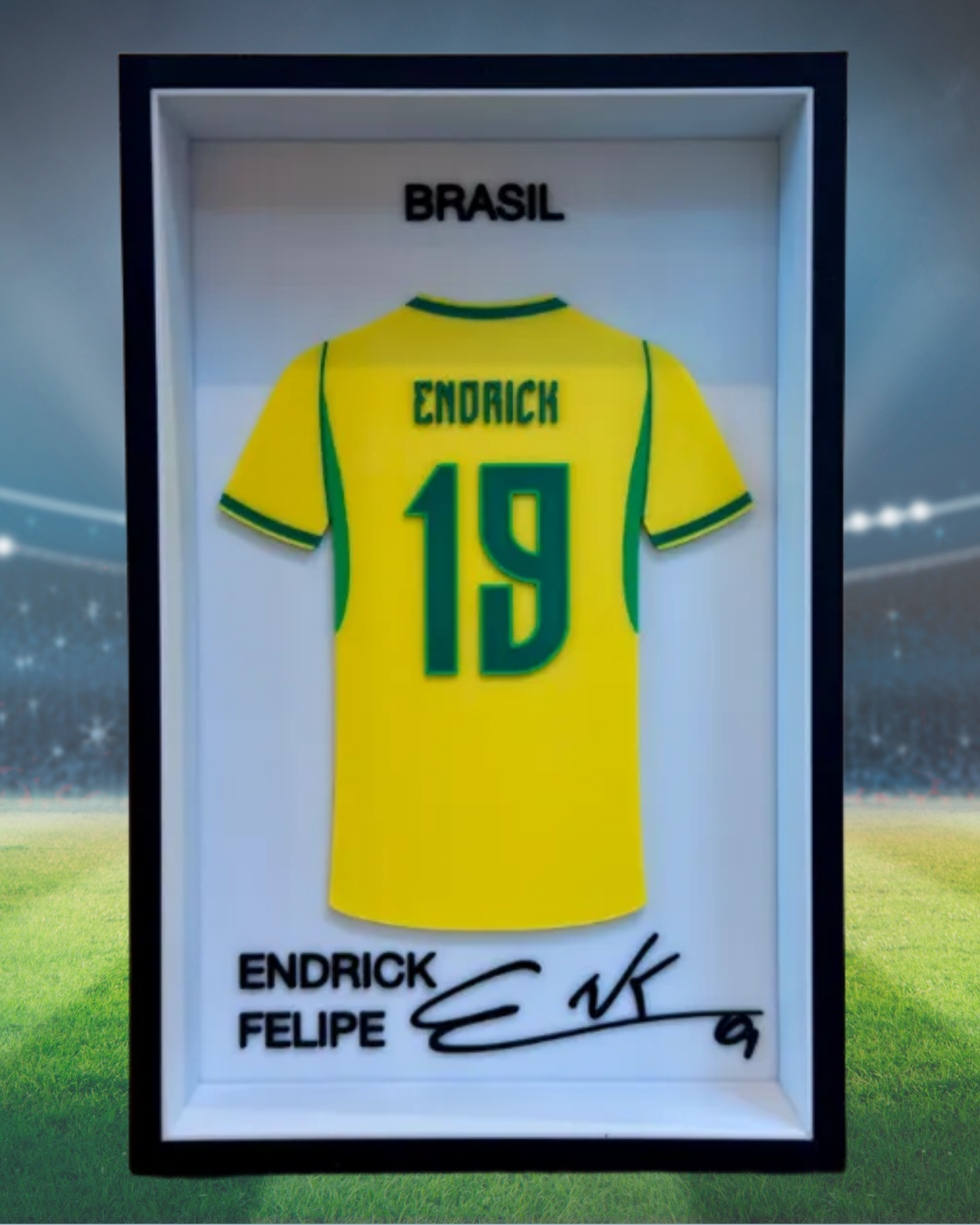 CUADROS CAMISETAS SELECCIÓN BRAZIL