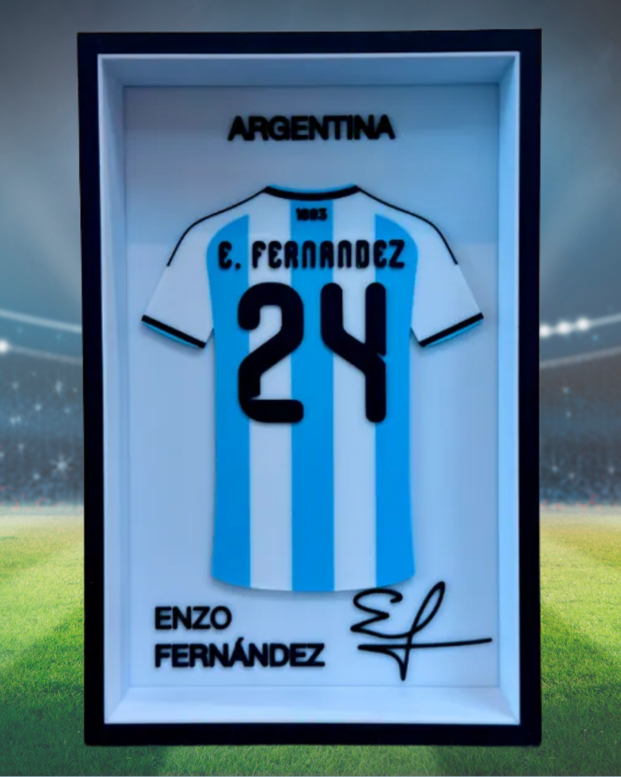 CUADROS CAMISETAS SELECCIÓN ARGENTINA