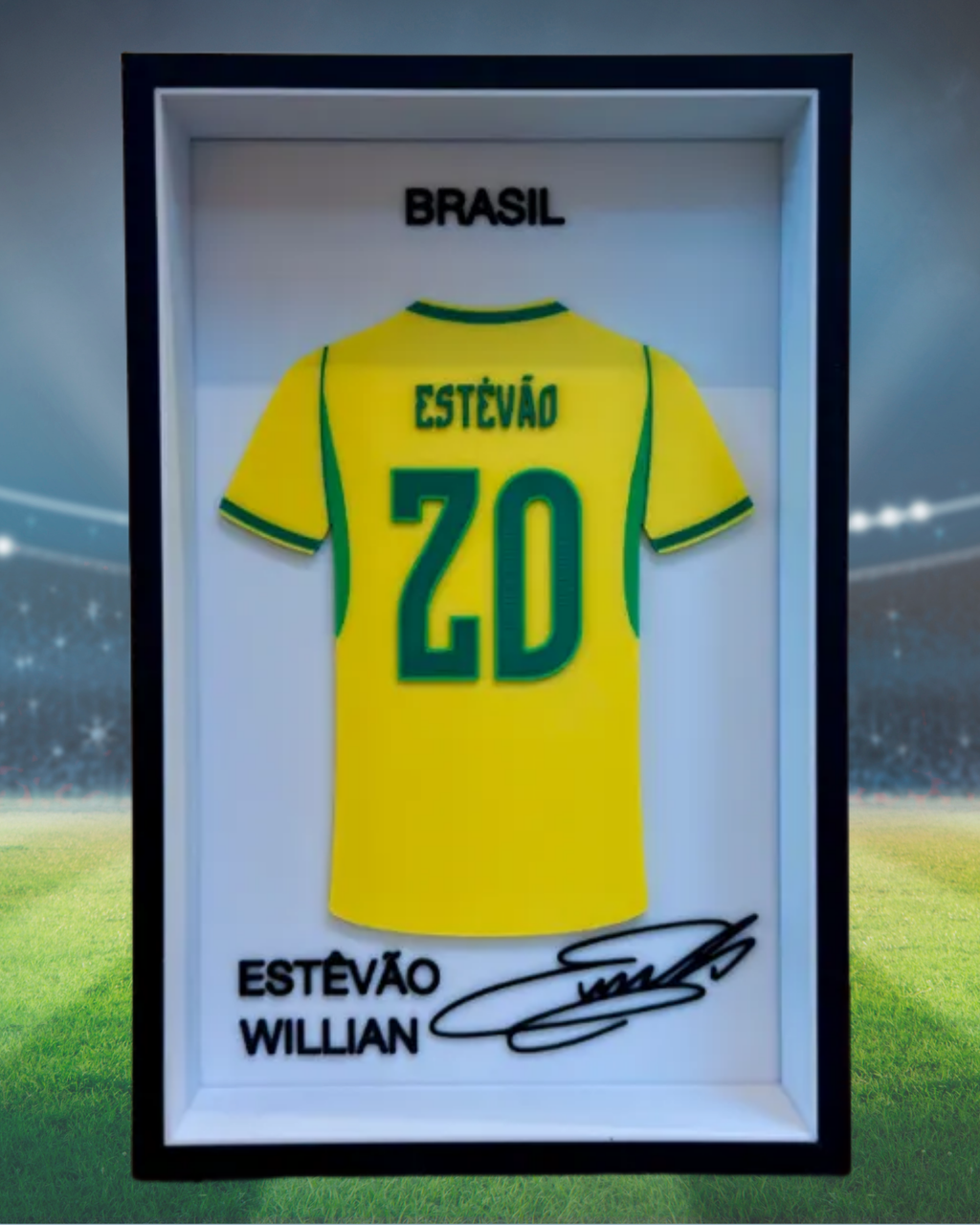 CUADROS CAMISETAS SELECCIÓN BRAZIL