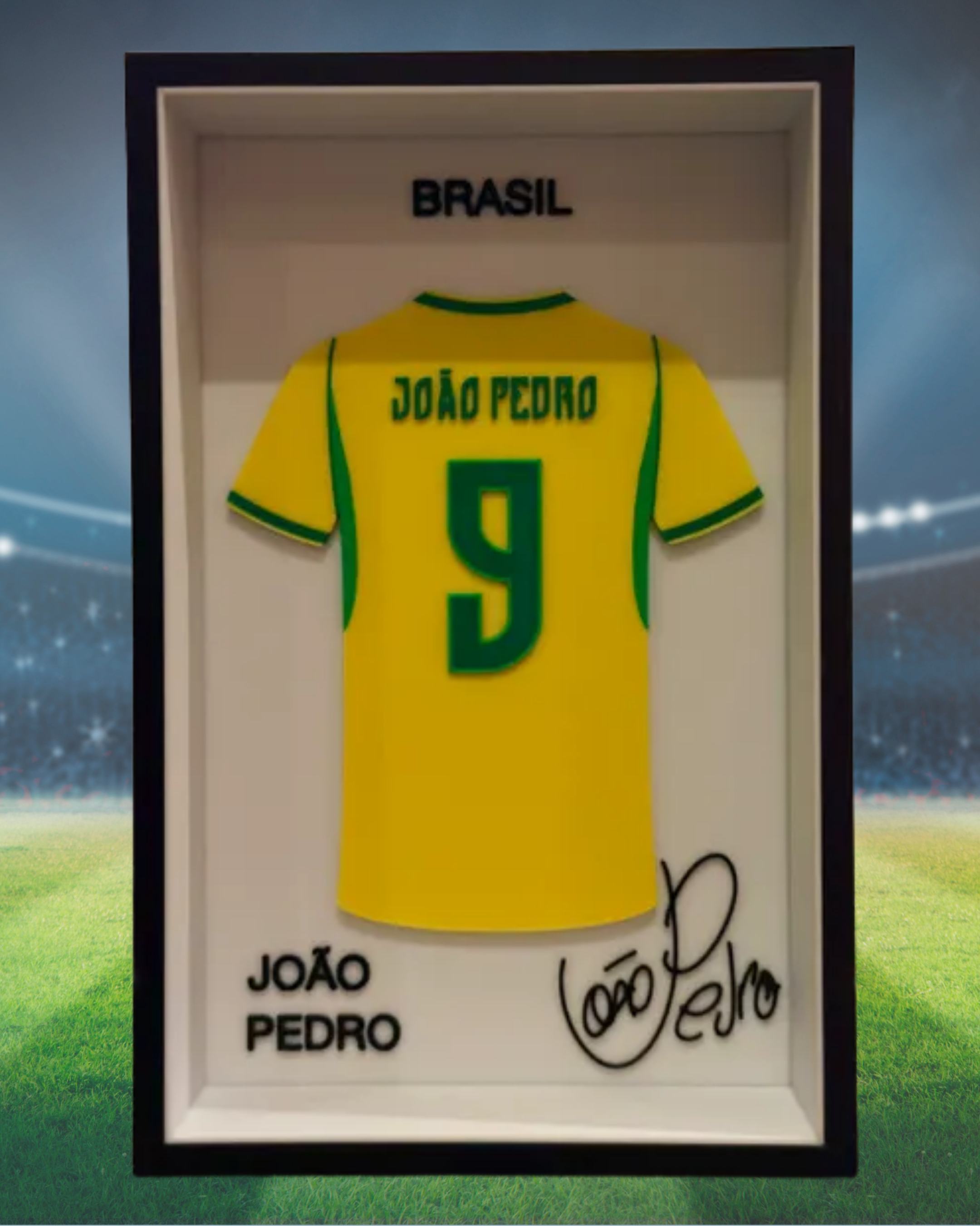 CUADROS CAMISETAS SELECCIÓN BRAZIL