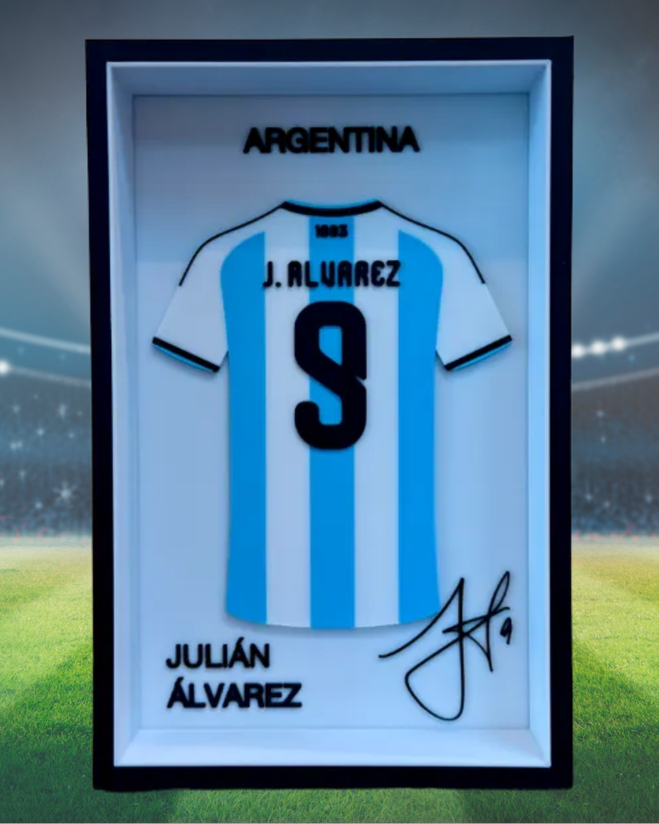 CUADROS CAMISETAS SELECCIÓN ARGENTINA