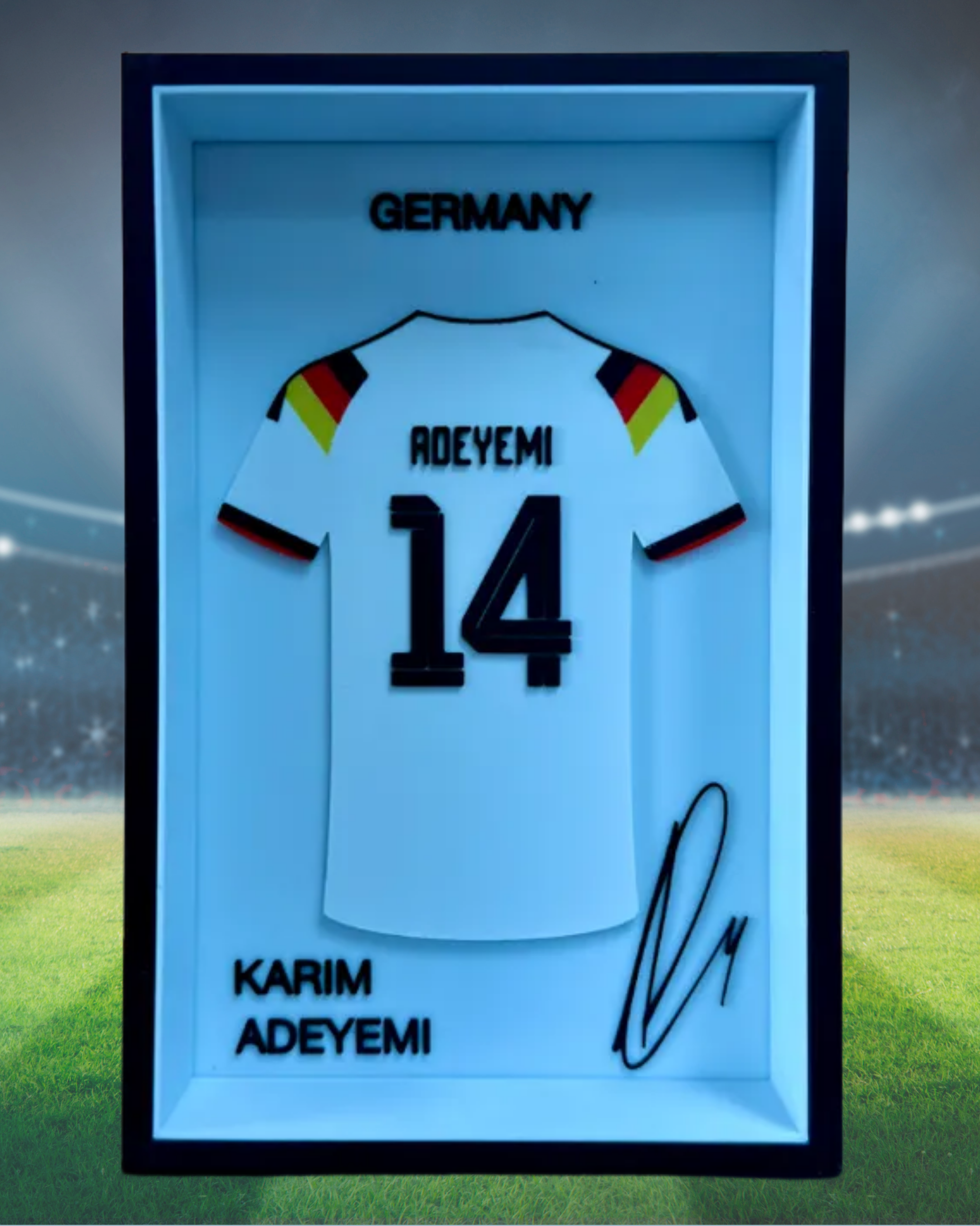 CUADROS CAMISETAS SELECCIÓN ALEMANIA