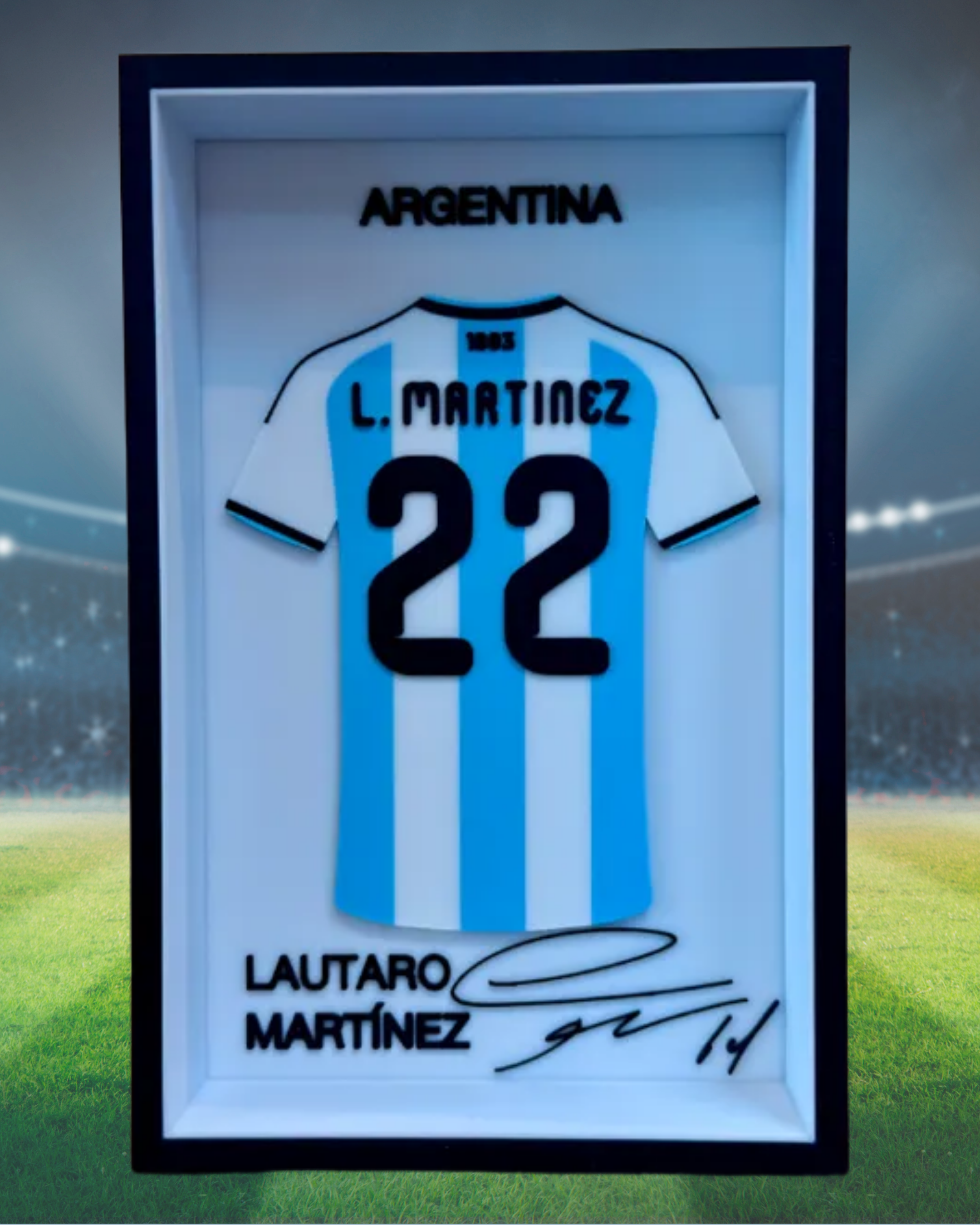 CUADROS CAMISETAS SELECCIÓN ARGENTINA