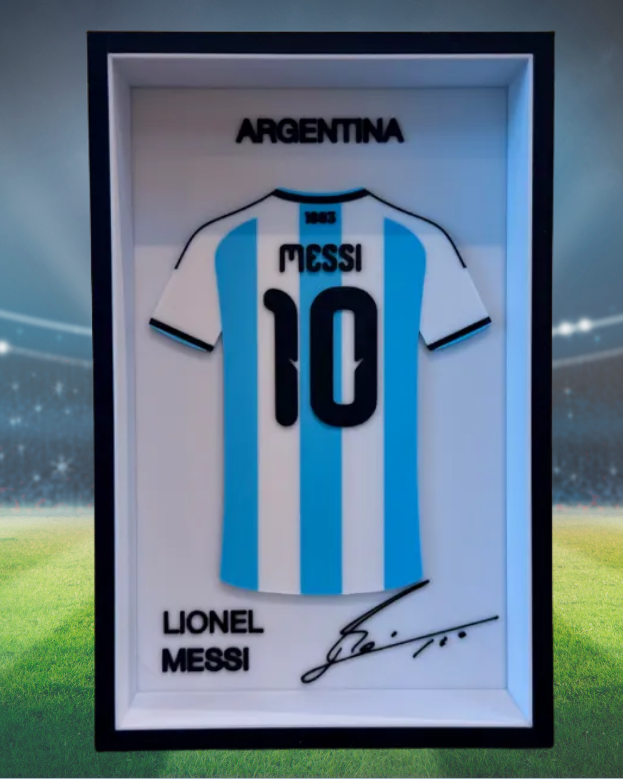 CUADROS CAMISETAS SELECCIÓN ARGENTINA
