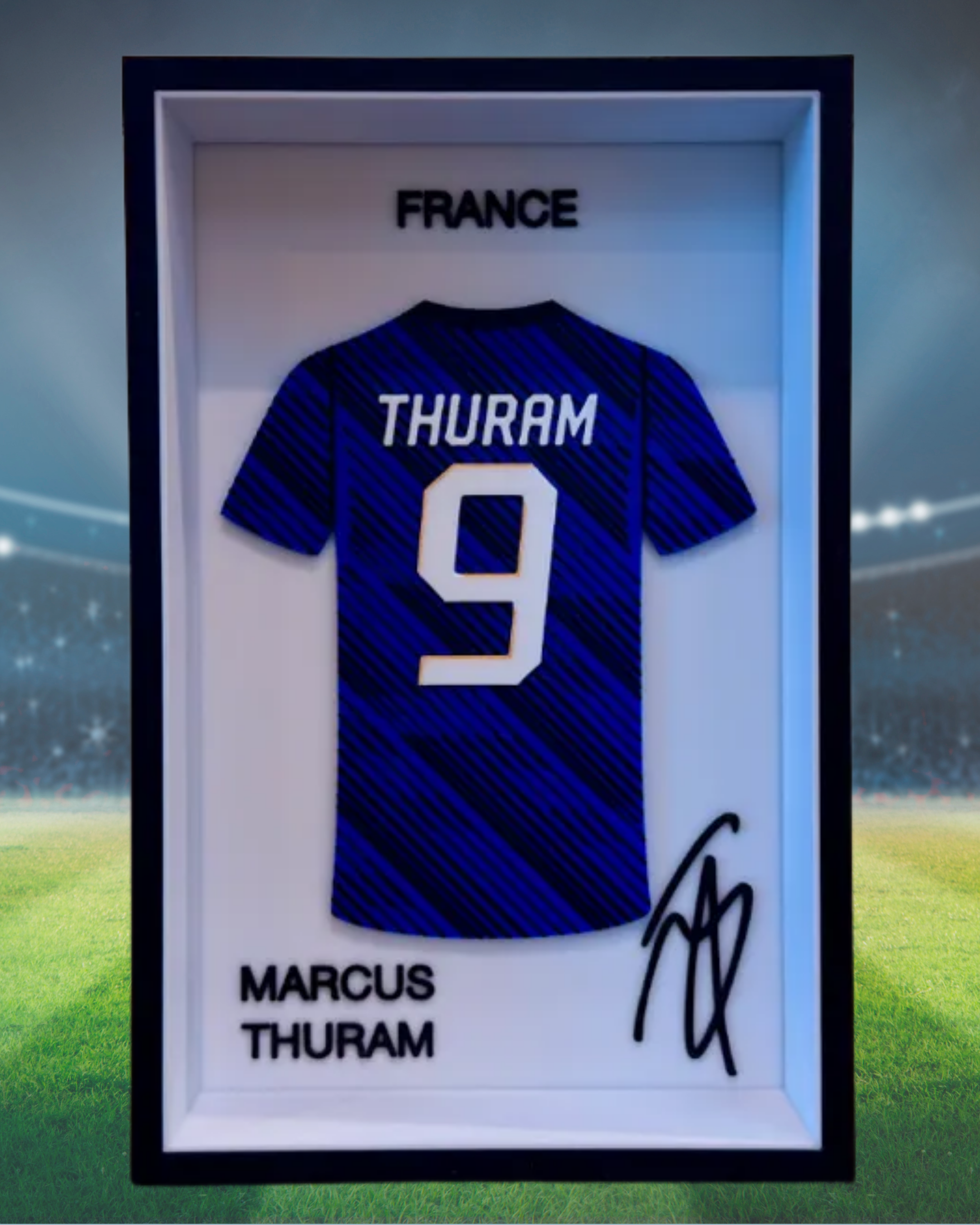 CUADROS CAMISETAS SELECCIÓN FRANCIA