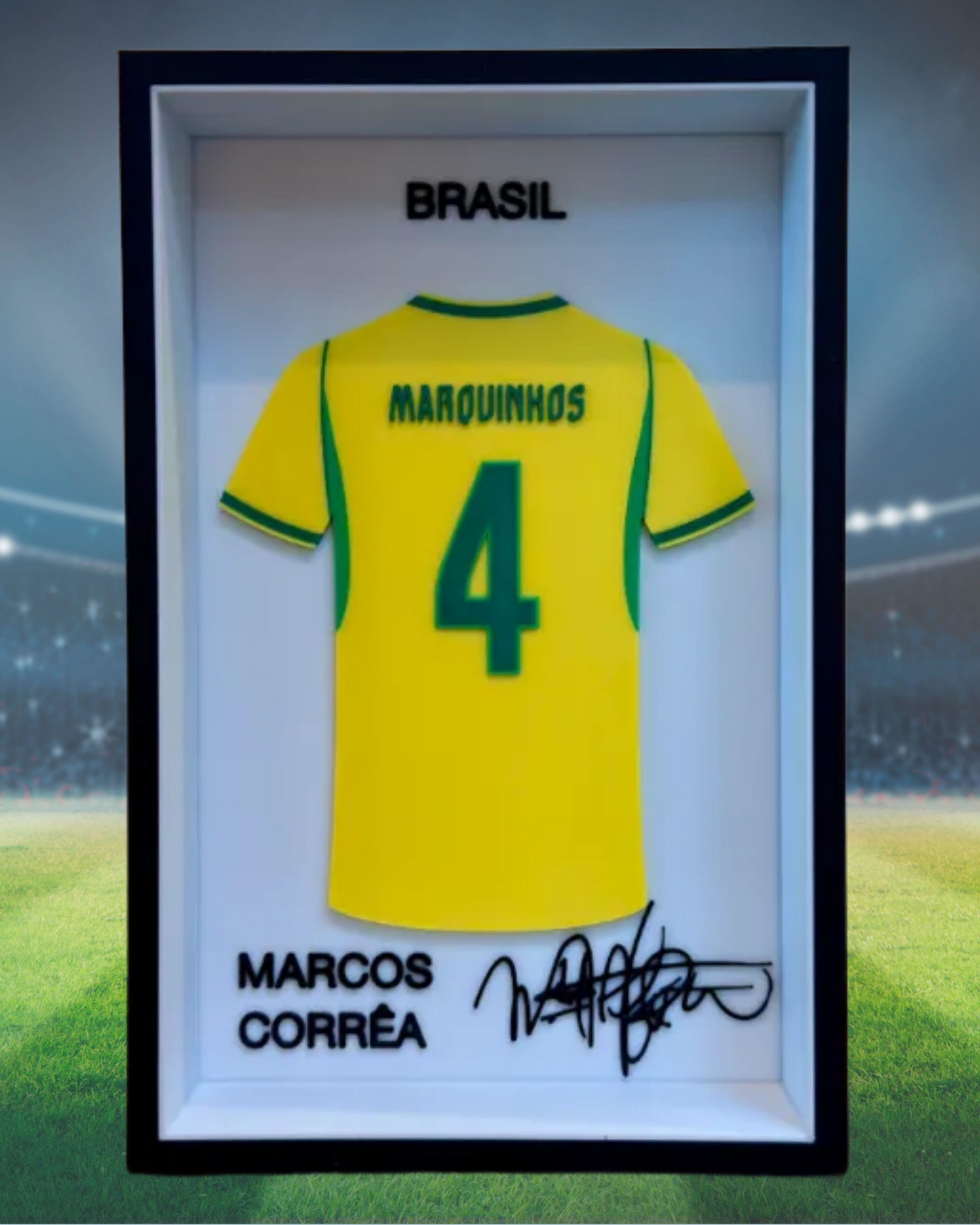 CUADROS CAMISETAS SELECCIÓN BRAZIL