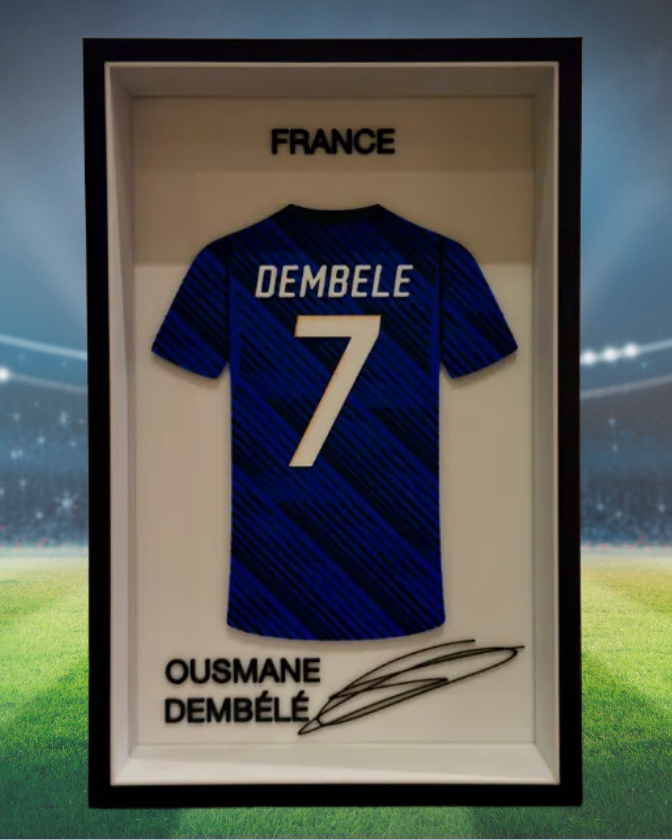 CUADROS CAMISETAS SELECCIÓN FRANCIA