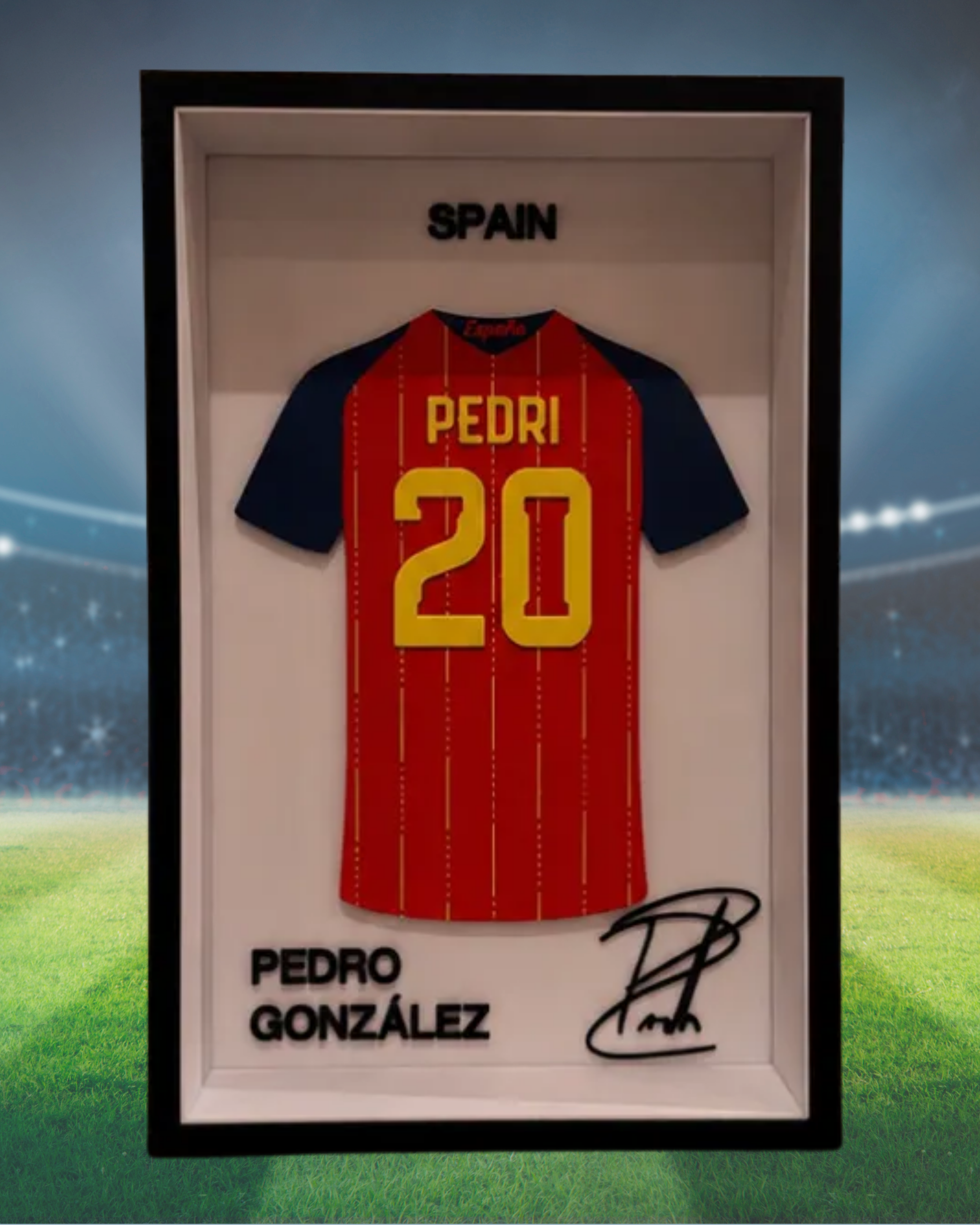 CUADROS CAMISETAS SELECCIÓN ESPAÑA