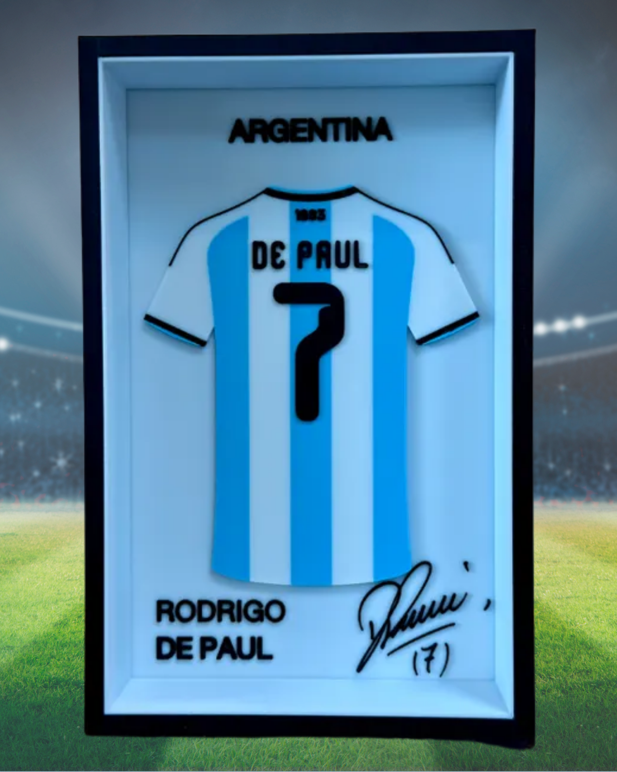 CUADROS CAMISETAS SELECCIÓN ARGENTINA
