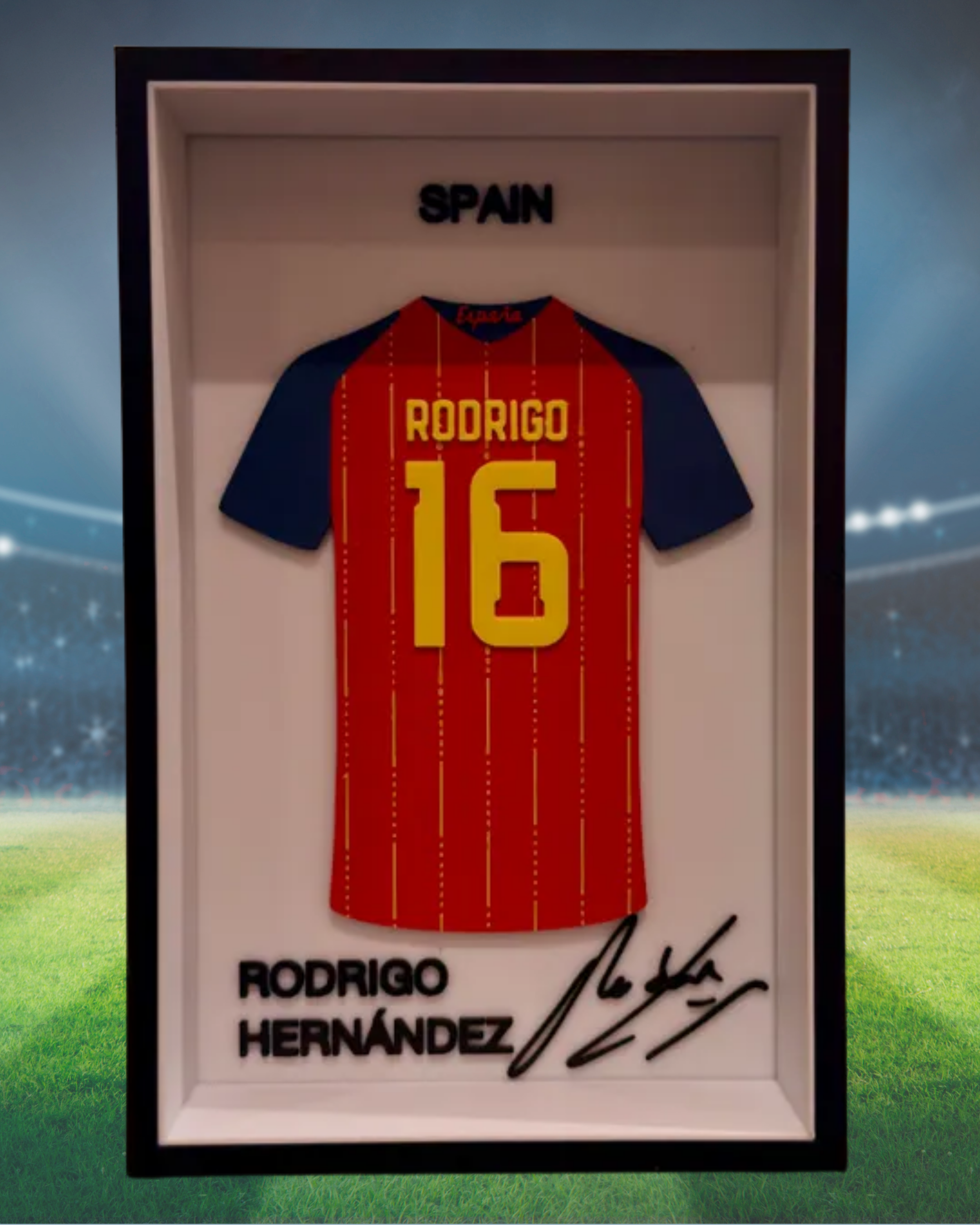 CUADROS CAMISETAS SELECCIÓN ESPAÑA