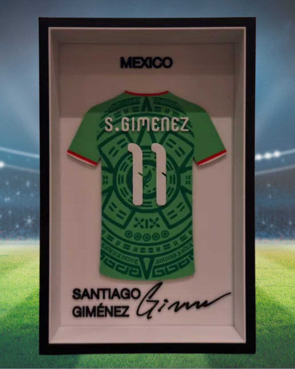 CUADROS CAMISETAS SELECCIÓN MEXICO