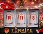 CUADROS CAMISETAS SELECCIÓN TURQUÍA