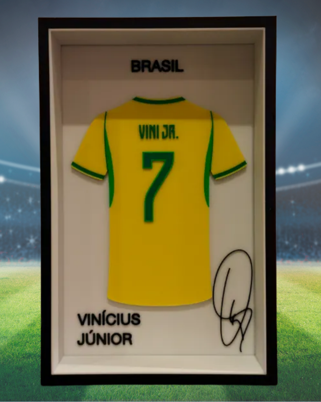 CUADROS CAMISETAS SELECCIÓN BRAZIL