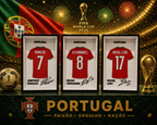CUADROS CAMISETAS SELECCIÓN PORTUGAL