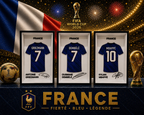 CUADROS CAMISETAS SELECCIÓN FRANCIA